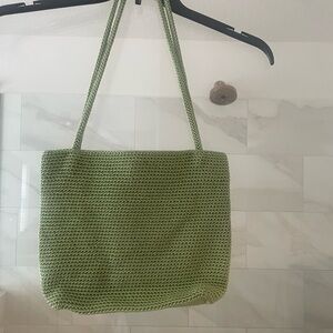 The Sak Green Crochet Tote Bag - Women